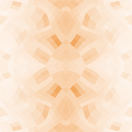 Seamless mosaic pattern or background in orange spectrumの写真素材