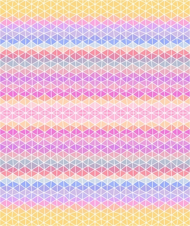 Pastel colored triangular background. Seamless pattern