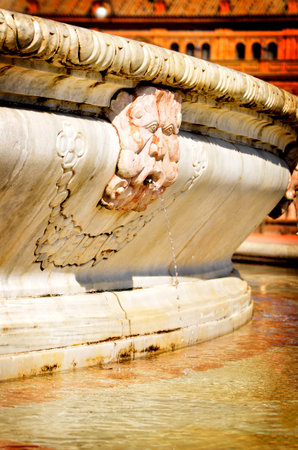The Plaza de Espana fountainのeditorial素材