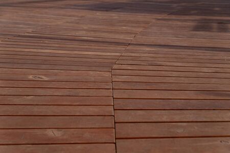 wooden cover outside close upの写真素材