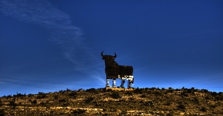 Bull sign の写真素材