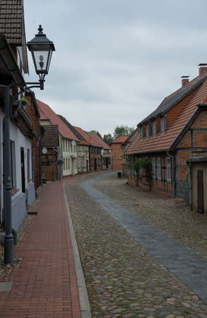 View from the german city called Neustadt-Glewe
