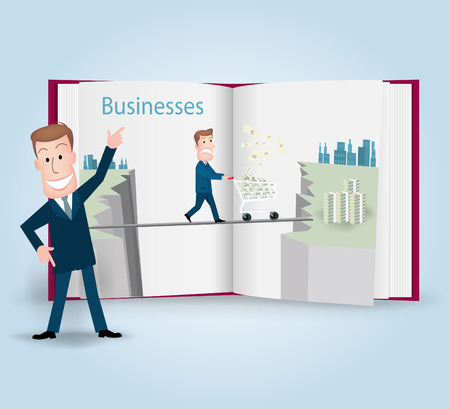 businessman.vector illustrationのイラスト素材