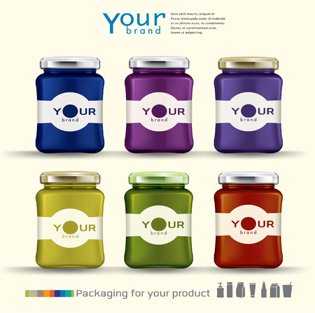 bottle design for your product.vectorのイラスト素材