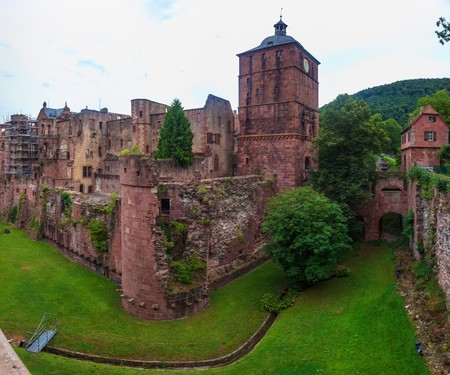 Castle in Heidelberg, Germanyのeditorial素材