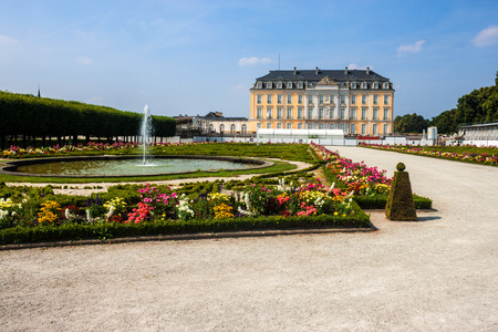 Augustusburg Palace in Bruhl, Germanyのeditorial素材