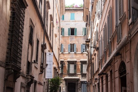 Old houses in Rome, Italyのeditorial素材