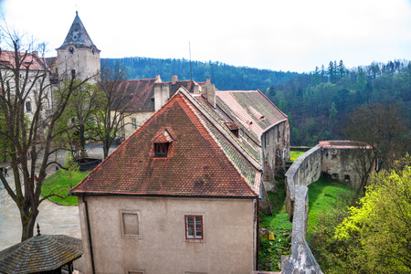 Krivoklat castle, Czech Republicのeditorial素材