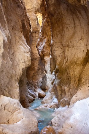 Deep Saklikent canyon in southern Turkey. It is 300 meters deep and 18 km long.の写真素材