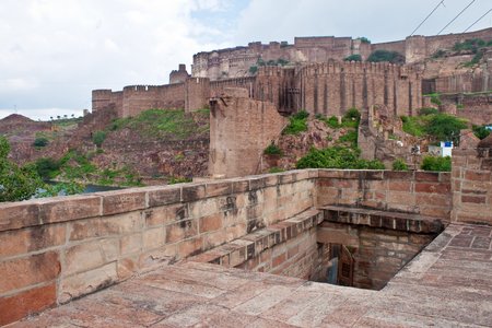 Meherangarh Fort in Jodhpur, Rajasthan, Indiaのeditorial素材