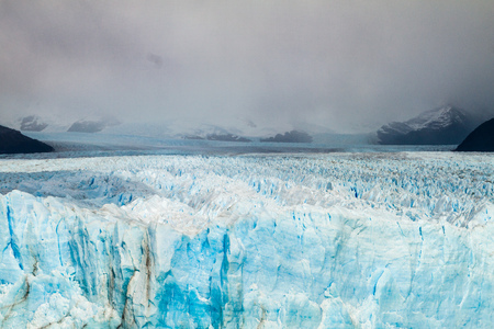 Perito Moreno glacier in Patagonia, Argentinaの写真素材