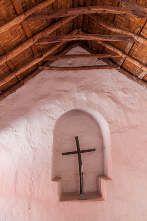 AREQUIPA, PERU - MAY 30, 2015: Interior of a room in Santa Catalina monastery in Arequipa, Peruのeditorial素材