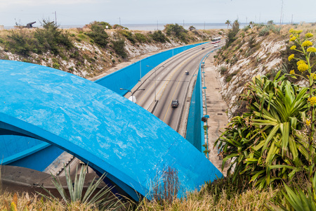 Entrance to Havana Tunnel, Cuba