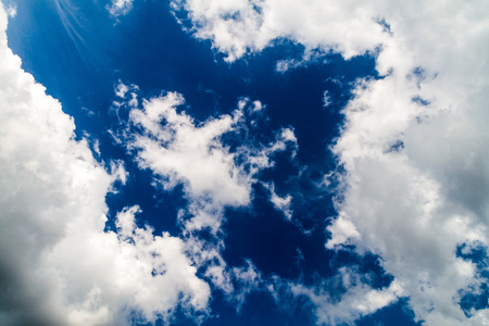 Clouds on the sky