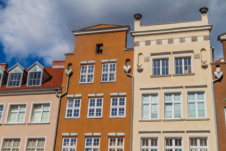 Old houses in Gdansk, Poland