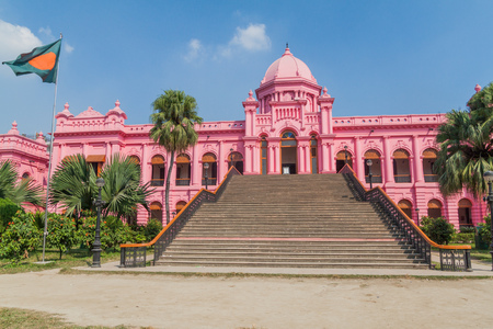 Ahsan Manzil, former residential palace of the Nawab of Dhaka, Bangladesh