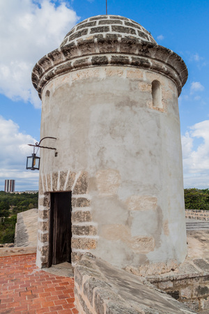 Fortification of Castillo de Jagua castle, Cubaの写真素材