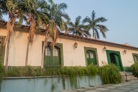 LEON, NICARAGUA - APRIL 25, 2016: Hotel El Convento in Leon, Nicaraguaのeditorial素材