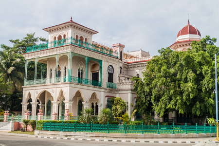 Palacio de Valle building in Cienfuegos, Cuba.のeditorial素材