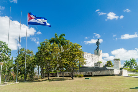 Che Guevara monument in Santa Clara, Cubaの写真素材