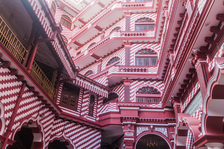 Jami Ul-Alfar Mosque in Colombo, Sri Lankaの写真素材