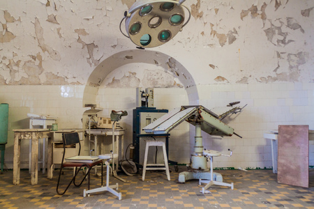 TALLINN, ESTONIA - AUGUST 23, 2016: Hospital of the Patarei (former sea fortress and prison) in Tallinn, Estonia.のeditorial素材