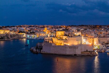 Fort St. Angelo in Birgu town, Maltaの写真素材