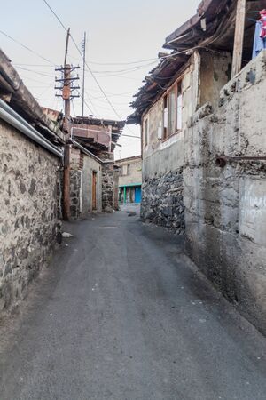 Alley in Kond neigborhood in Yerevan, Armenia