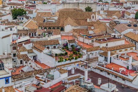 Aerial view of Cordoba, Spainの写真素材