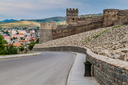 Rabati Castle fortress in Akhaltsikhe town, Georgiaのeditorial素材