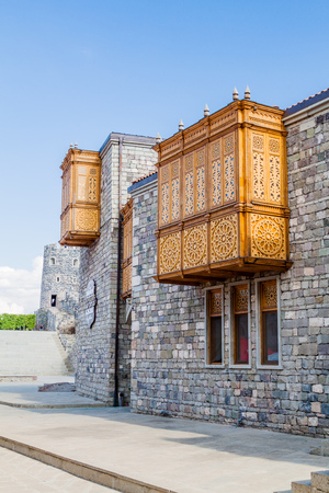 Buildings of Rabati Castle fortress in Akhaltsikhe town, Georgiaのeditorial素材