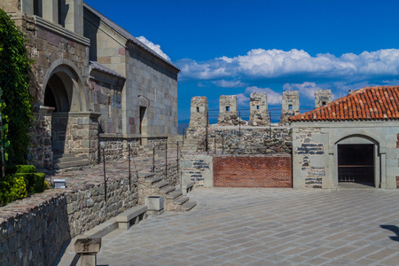 Buildings of Rabati Castle fortress in Akhaltsikhe town, Georgia