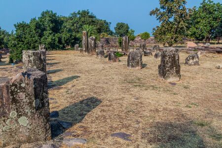 Buddhist site ruins of Sanchi, Madhya Pradesh, India