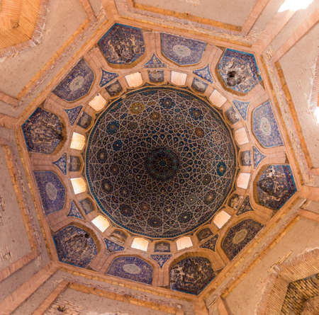 Cupola of Turabeg Khanum Complex (Mausoleum) in Konye-Urgench, Turkmenistanのeditorial素材