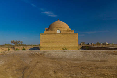 Seyit Ahmet Mausoleum in the ancient Konye-Urgench, Turkmenistan.のeditorial素材