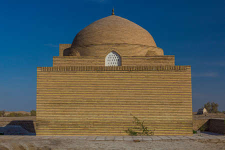 Seyit Ahmet Mausoleum in the ancient Konye-Urgench, Turkmenistan.のeditorial素材