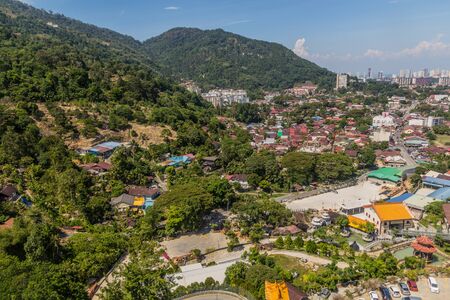 Aerial view of Penang, Malaysia