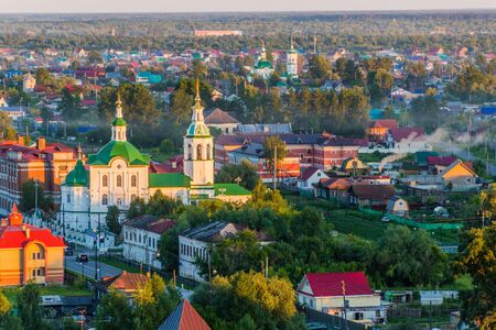 Church of Archangel Michael in the old town of Tobolsk, Russiaの写真素材