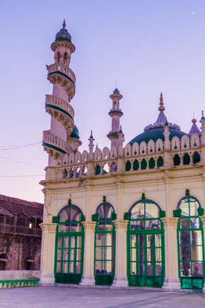 Juma Masjid mosque in Junagadh, Gujarat state, Indiaの写真素材
