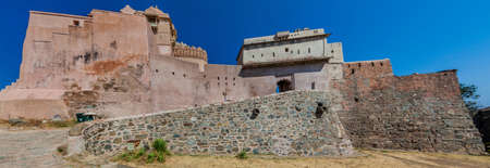 Kumbhalgarh fortress, Rajasthan state, Indiaのeditorial素材