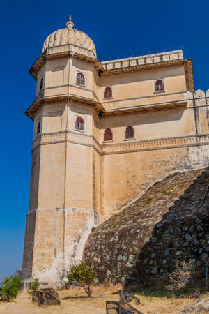 Kumbhalgarh fortress, Rajasthan state, Indiaのeditorial素材