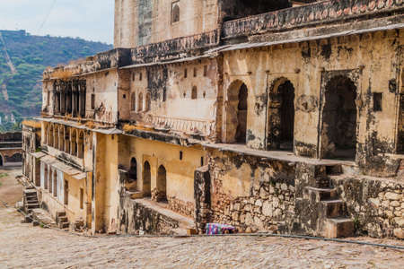 Garh Palace in Bundi, Rajasthan state, Indiaのeditorial素材