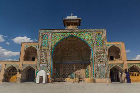 Al-Nabi mosque in Qazvin, Iranの写真素材
