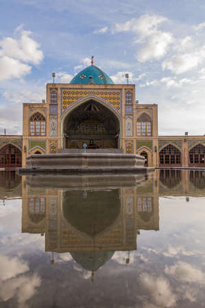 Jameh (also Seyyed or Sultani) Mosque in Zanjan, Iranの写真素材