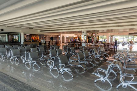 PUERTO PLATA, DOMINICAN REPUBLIC - DECEMBER 16, 2018: Gregorio Luperon International Airport in...