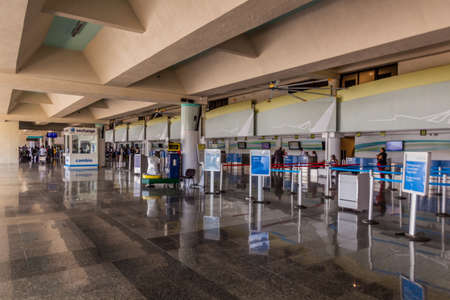 PUERTO PLATA, DOMINICAN REPUBLIC - DECEMBER 16, 2018: Gregorio Luperon International Airport in...