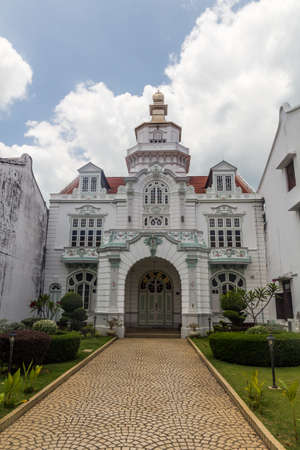 MALACCA, MALAYASIA - MARCH 19, 2018: Chee Family Mansion in  Malacca (Melaka), Malaysia.のeditorial素材