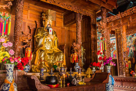 LANZHOU, CHINA - AUGUST 18, 2018: Baiyun (White Cloud) Taoist Temple in Lanzhou, Gansu Province, Chinaのeditorial素材