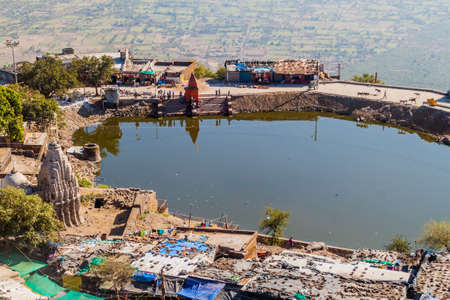 Dudhia tank at Pavagadh hill, Gujarat state, India