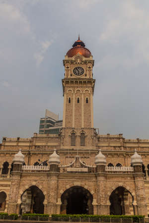 Sultan Abdul Samad Building in Kuala Lumpur, Malaysiaのeditorial素材